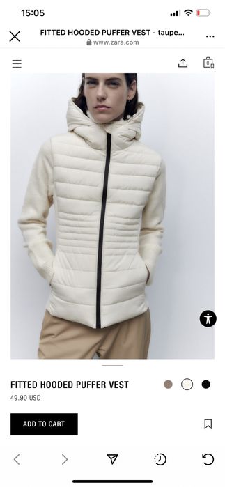 В наличии Zara безрукавка (оригинал)