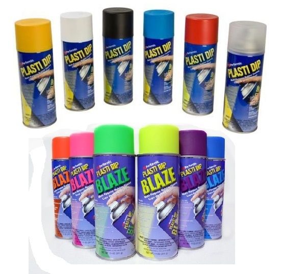 Уникална гумирана боя Plasti Dip / Пласти Дип спрей и боя