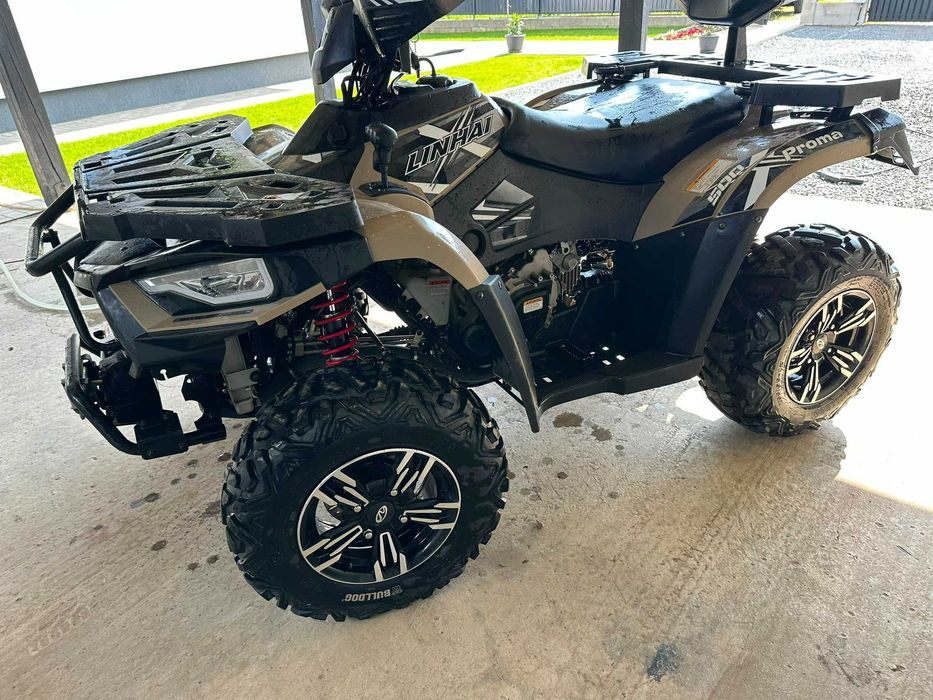 Vând ATV Linhai 500 4x4 Pro Max – 2025 – 3.000 km – În garanție