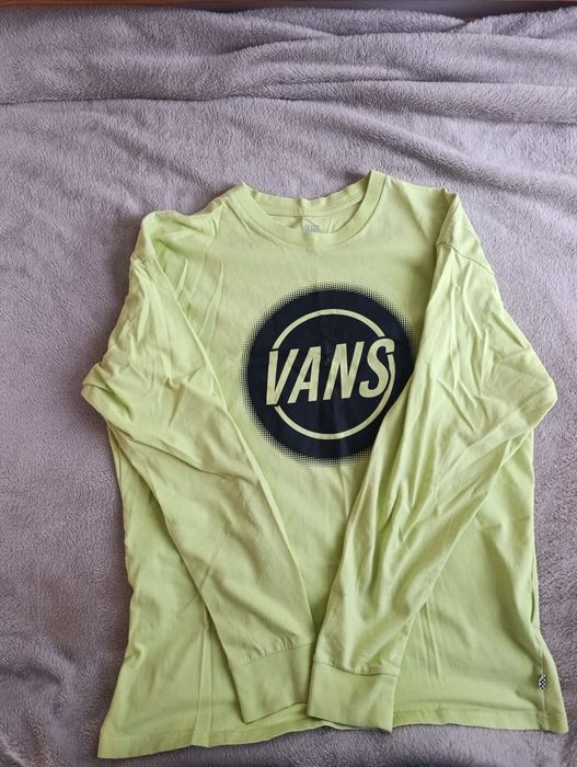 Vans Lime Green Crew Neck Sweatshirt 2025