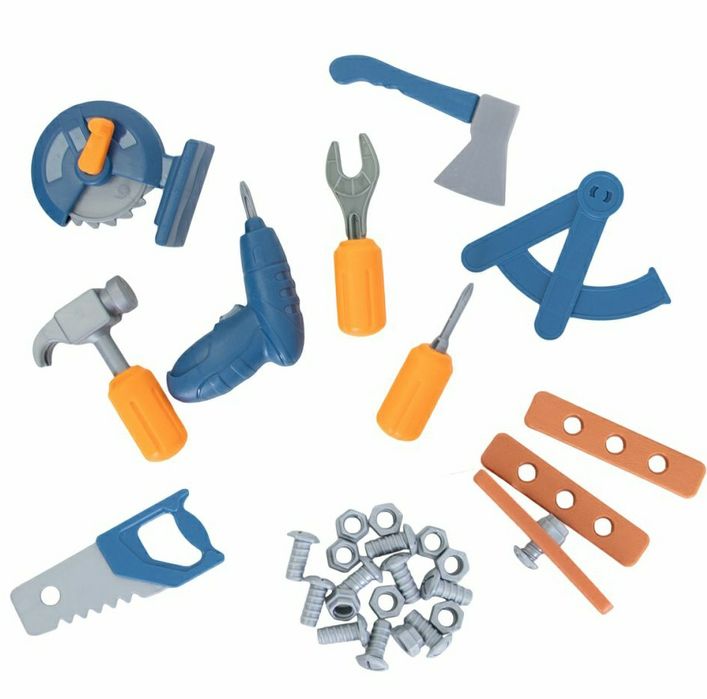 Set joaca dinozaur cu unelte