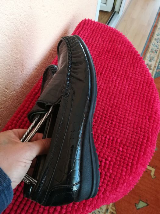 Mocasini damă nr 40 Giada piele lucioasă