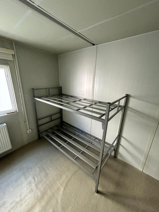 Pat metalic  . Pat 2 persoane . Pat cu etajeră.paturi cu saltele.paturi dormitor pentru adult si copii.