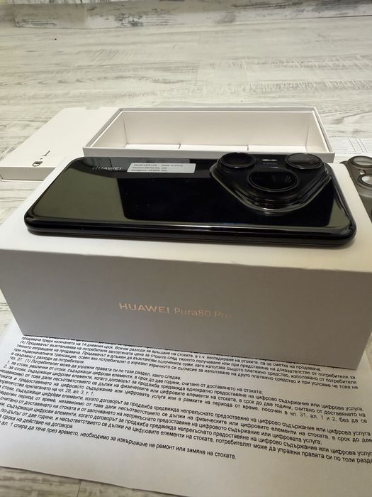 Huawei 80 Pro 512GB Black 5G 36м. ГАРАНЦИЯ ПОДАРЪЦИ