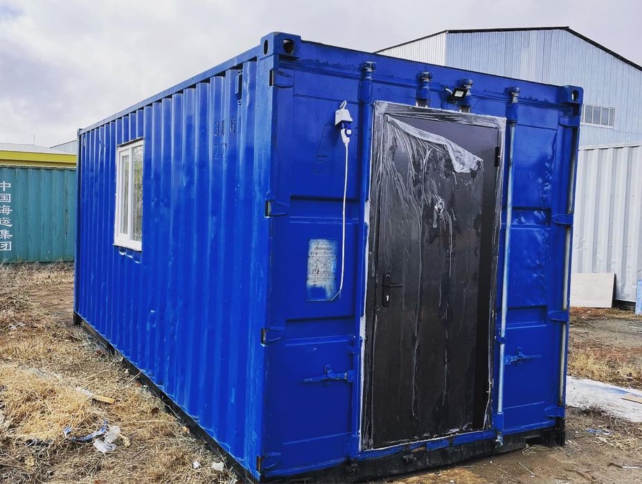 Утепленный контейнер, бытовка