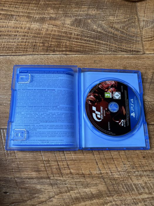 диск: Gran turismo sport