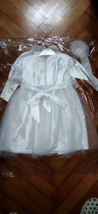 Официална рокля за 1г. момиченце