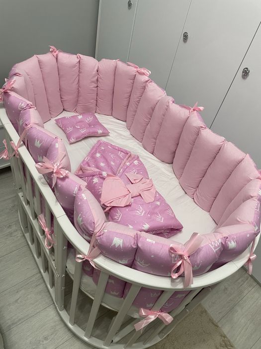 Кровать-манеж (трансформер) с маятником