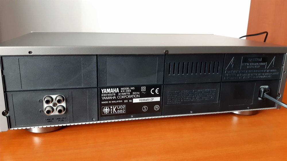 Deck Yamaha KX-393 + casete audio BASF type II BONUS