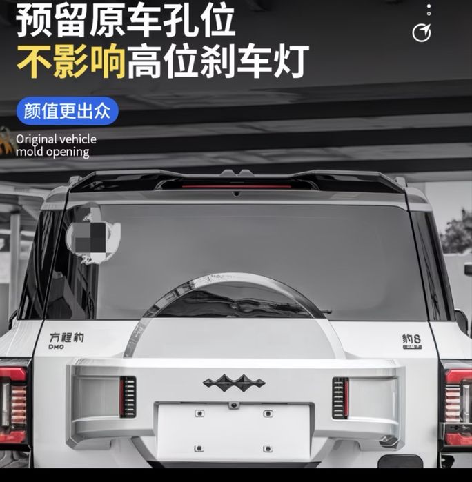 Спойлер Byd leopard 8