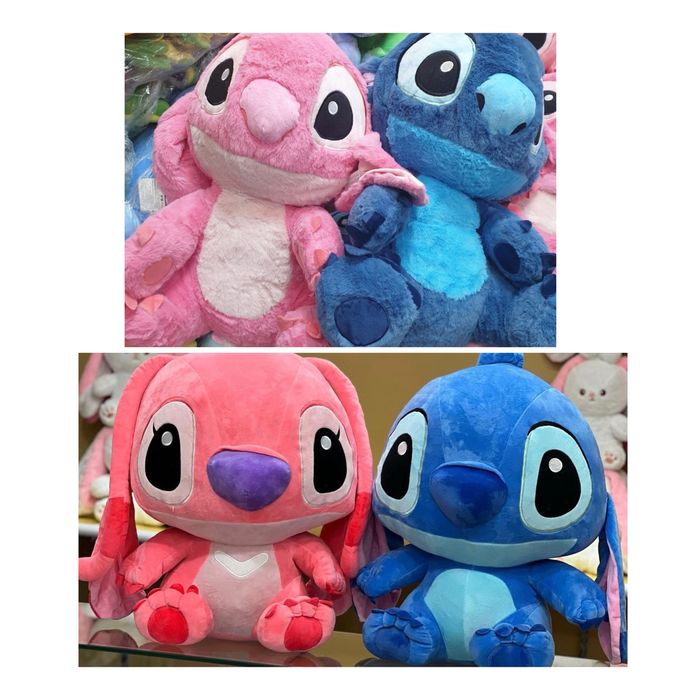ПРОМО! Голям плюшен Стич 65см/50см плюшена играчка Лило и Стич