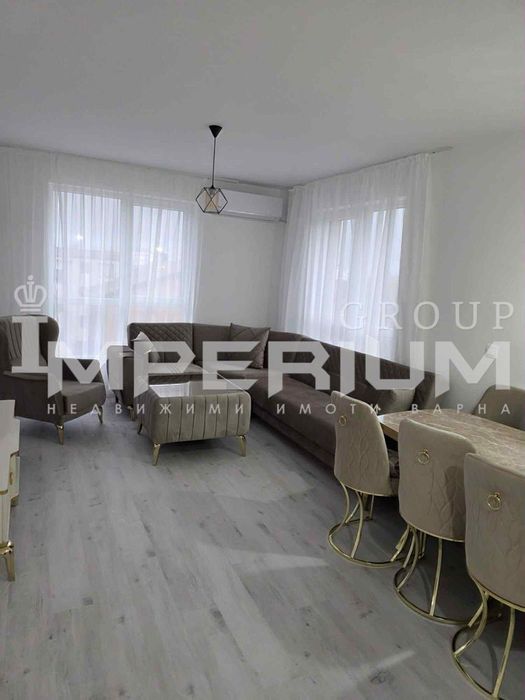 Двустаен обзаведен апартамент под наем в района на Цветен квартал, гр