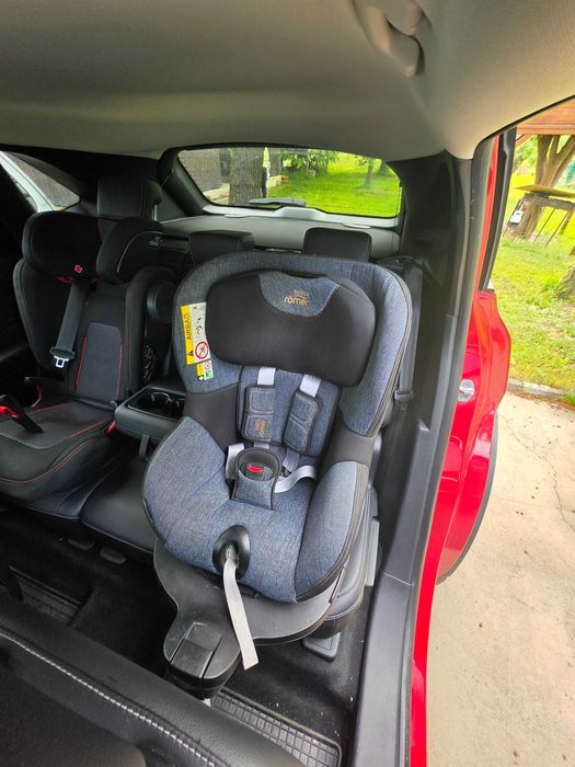 Scaun auto ISOFIX i-Size Britax Romer DUALFIX M Blue Marble 360°