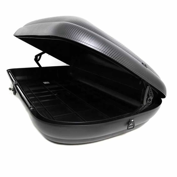 Автобокс Art Plast 133x77.8x34.5cm с ключ, 320 литра - черен карбон