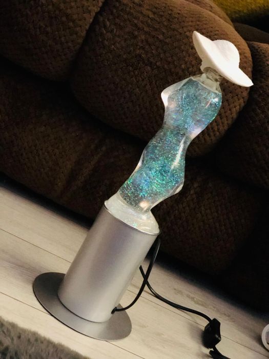 Lampa de masa  lava glitter