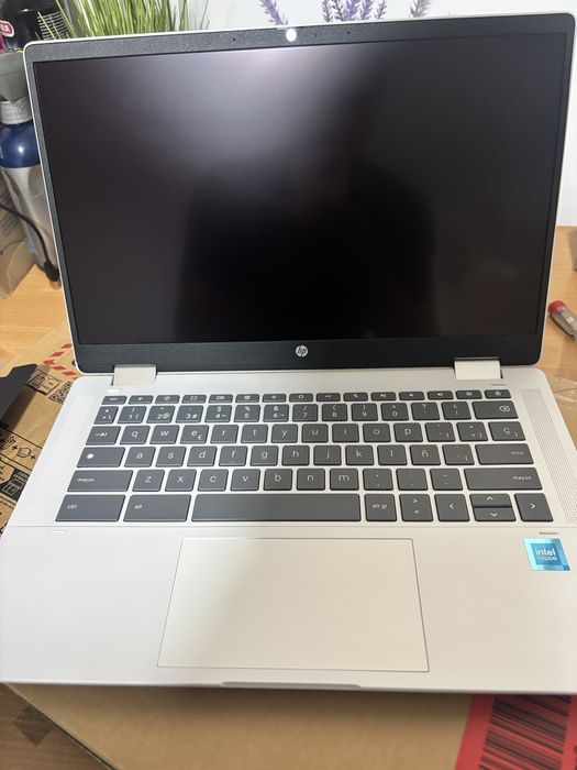 Laptop 2in1 ultraportabil HP Chromebook x360 14b, ideeal pt scoala