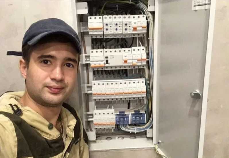 Электрик на дом, Установка розеток,выключателей,люстры,плиты,счетчика