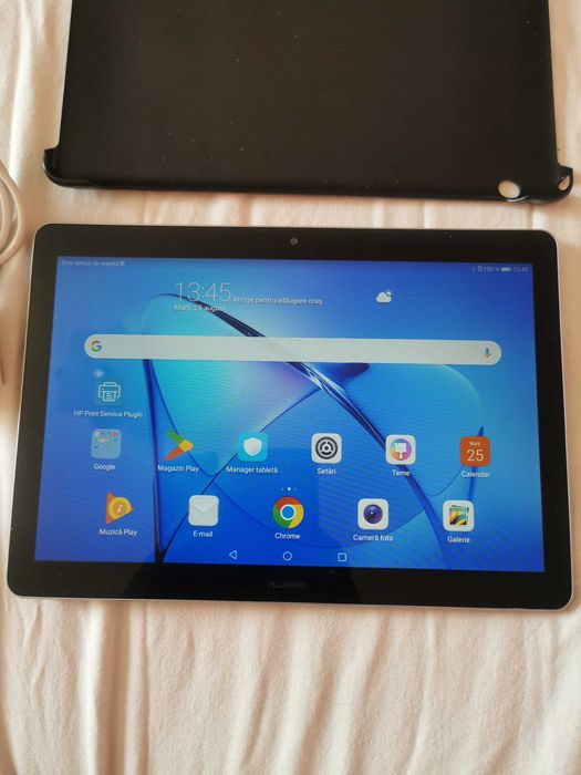 Tableta Huawei MediaPad T3  10  Model AGS-L09 cu husa,incarcator si cablu de date