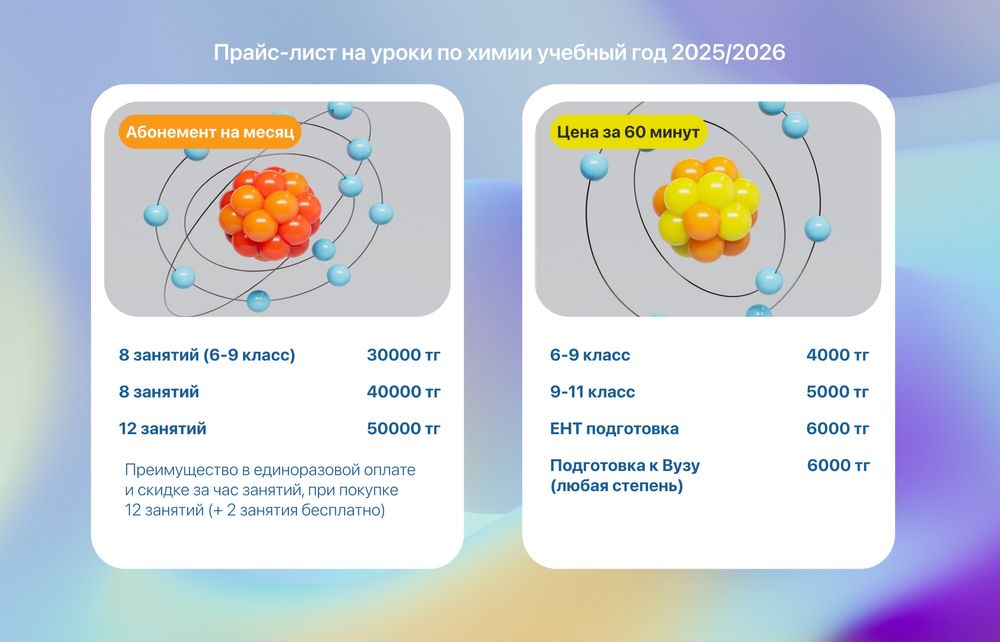 Репетитор по химии