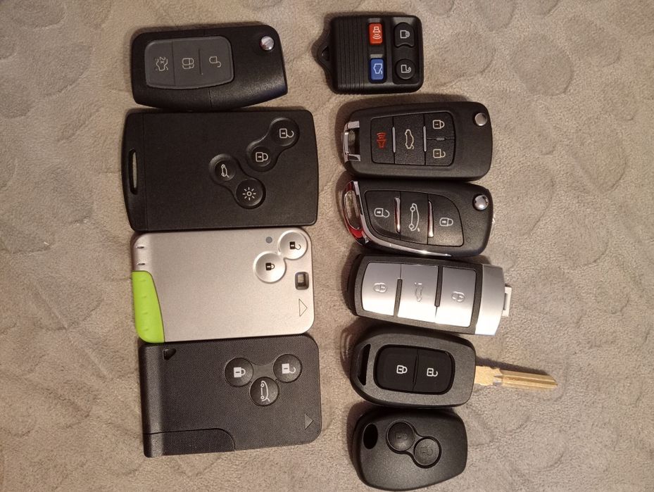 Chei auto/carcase chei auto /cipuri/reparatii chei/telecomenzi garaj