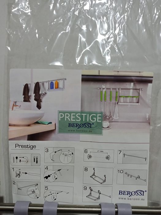 Набор рейлинг с полочкой