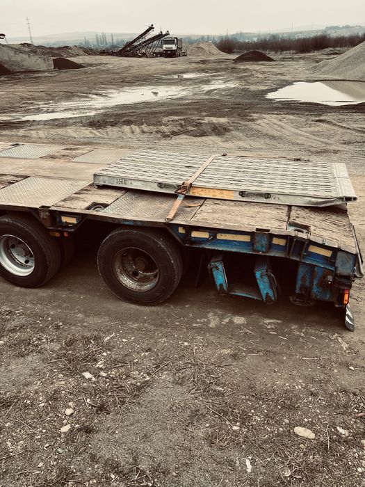 Trnsport agabaritic trailer 48 to extensibil