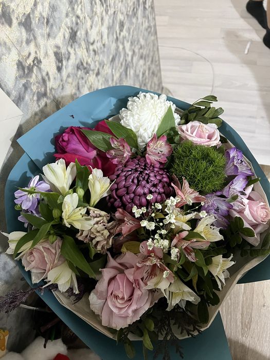 Букет цветов за 5к