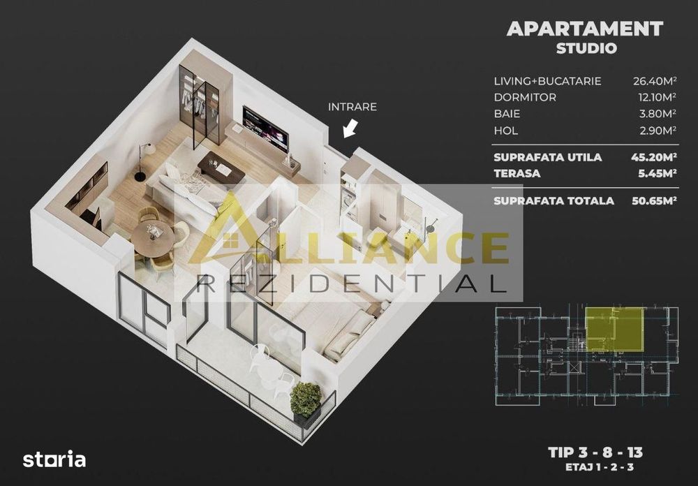 Bloc nou - Preturi accesibile | Proiect modern | Calitate premium