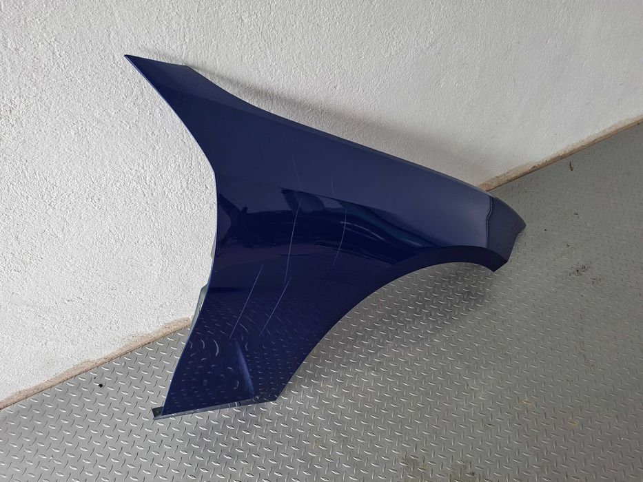 Нов Оригинален Алуминиев Десен Калник BMW G20 G21 Син , 7419396 , БМВ Г20 Г21