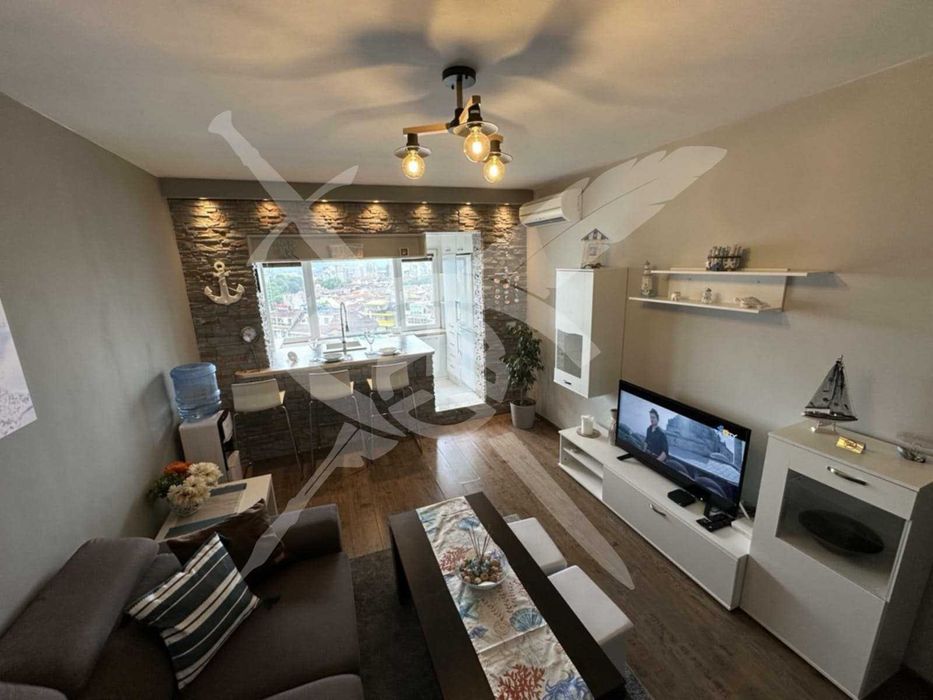 Дава се под наем Двустаен апартамент в Варна, ХЕИ - 60 кв.м за 550 € - Снимка #1