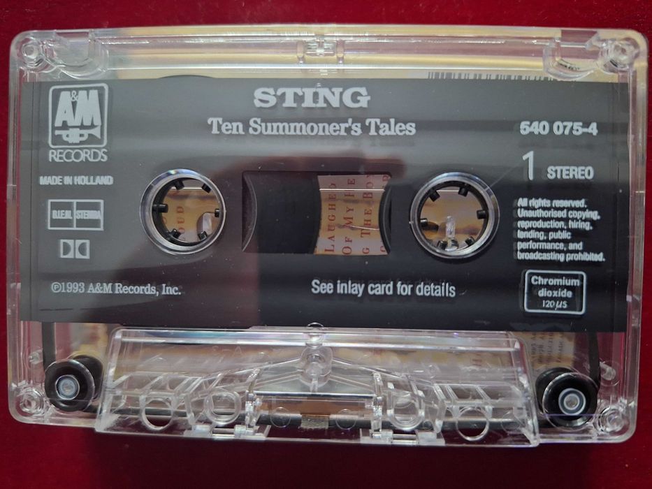 Casete originale Sting