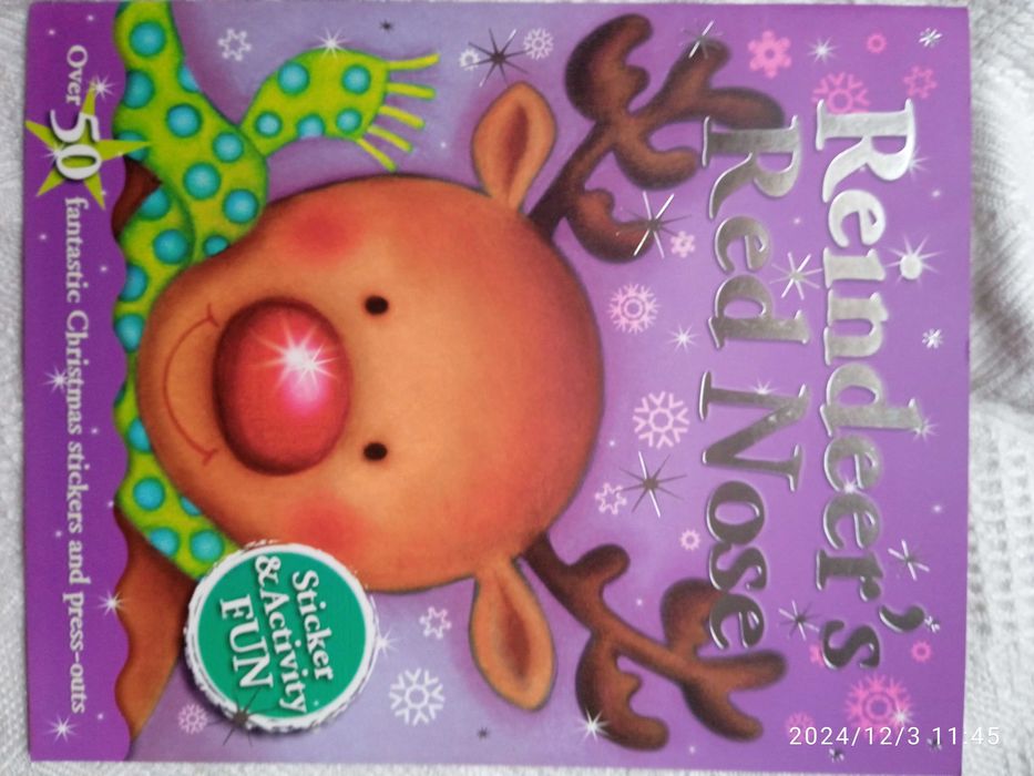 Коледни Английски  детски книжки, нови, English books, new