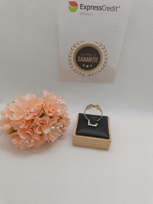 Inel aur 14K 2.03g (Ag16 Moldova b33713.2) - Garantie 2 ani!