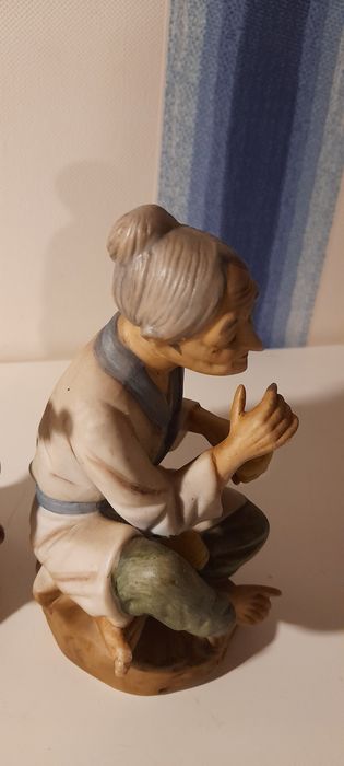 Homko. Japan made стари японски фигури ретро керамика порцелан бисквит