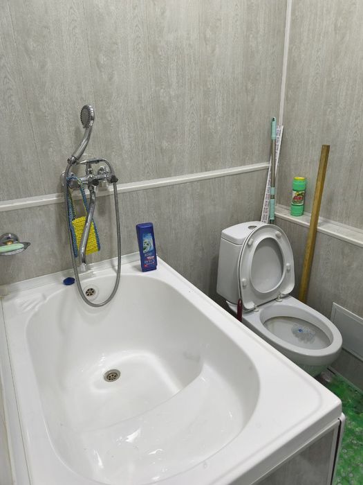 Аренда 1 ком-Студия. Сергели 2. Ремонт. С обстановкой. 3/4 кирпич 18 м