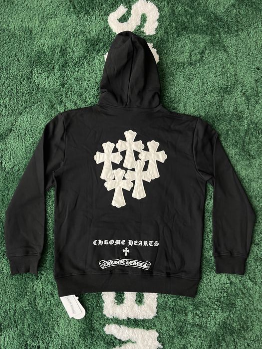 Hanorac Chrome Hearts L , XL - Patch Alb