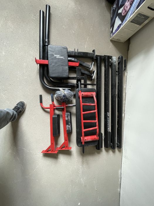 Турник 6 в 1 в нормальном состоянии