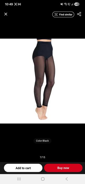 Colanti dans Midee Mesh Leggings