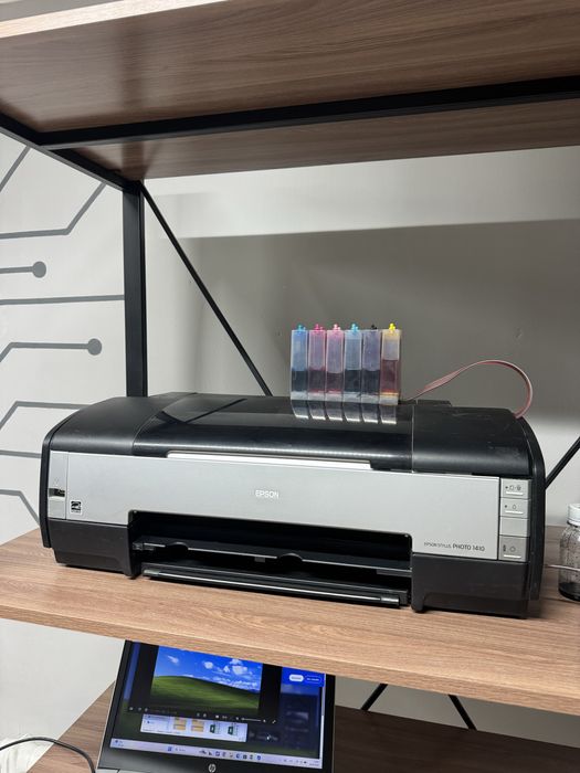 Принтер Epson 1410 СНПЧ полностью рабочий