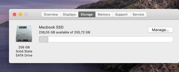 Laptop Apple Macbook Pro 13", Intel Core i5, 8 GB RAM, SSD 250 GB