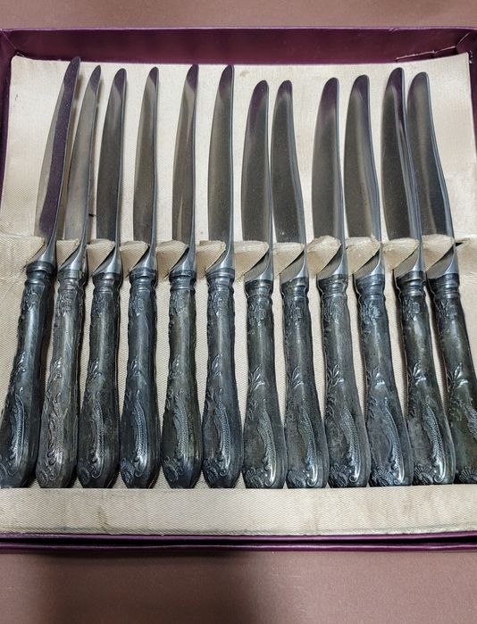 Ножи столовые Мельхиор