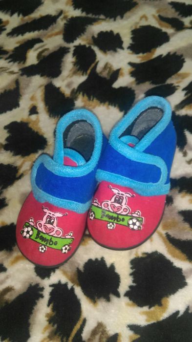 Детские домашние ботинчки