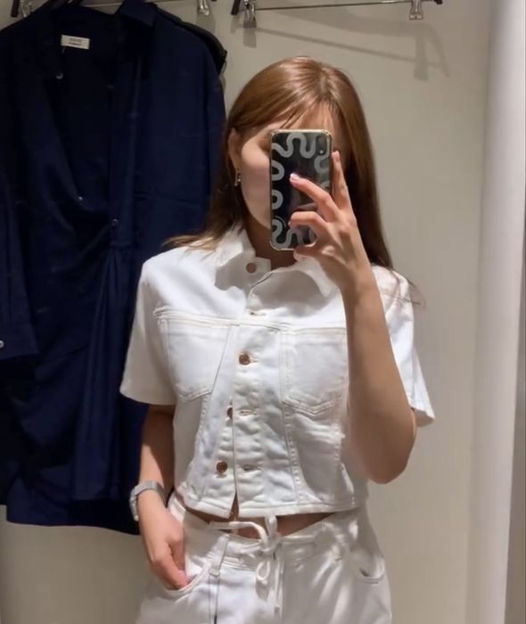 Джинсовка Zara, размер М