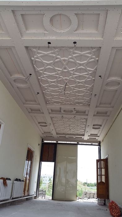 Professional gipsokarton ustasi Potolok, peregorodka , plastik, dekor,