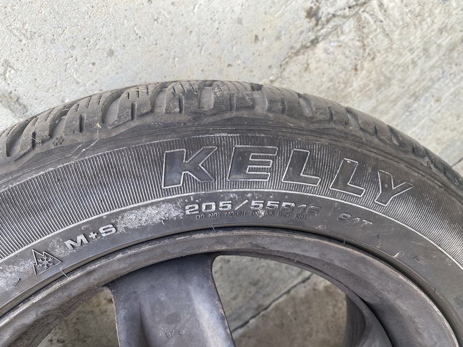 Jante structurale + cauciucuri 205/55/R16