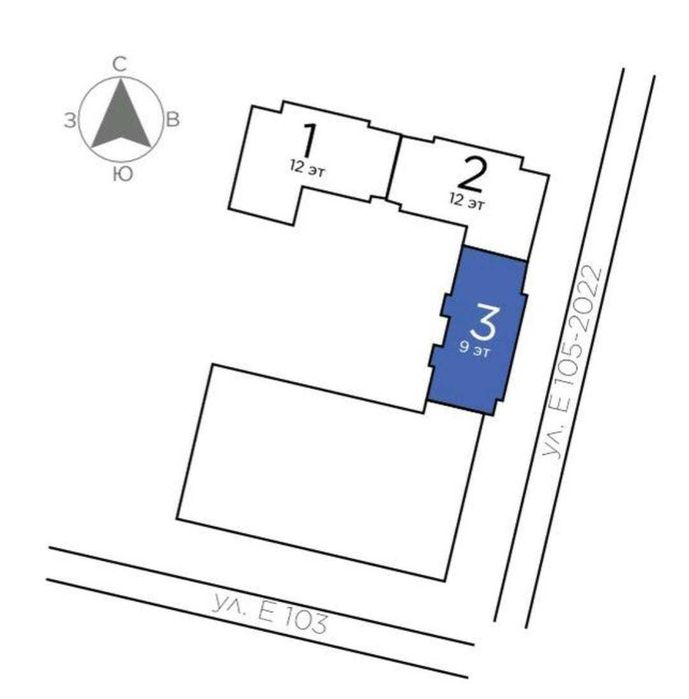 Продам 3 Ком квартиру ЖК Space Plus