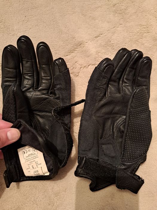 Manusi moto din piele, marimea S