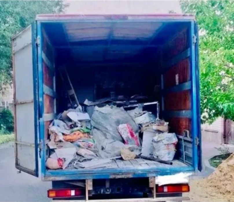 ВЫВОЗ МУСОРА, мебели и Хлама - СЕГОДНЯ | Газель Без Выходных!