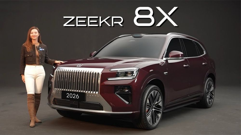 Zeekr 8X xarxil ranglari , komplektatsiyalari бор Под заказ