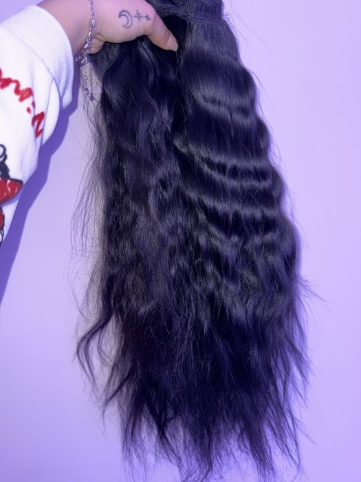 Естествена коса, удължения